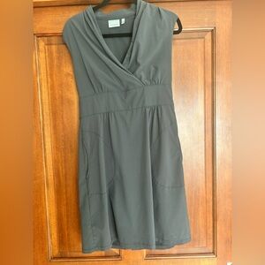 Athleta Charcoal Midi Dress